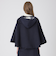【取扱店舗限定】クレストブリッジチェックリバーポリウールケープコート
