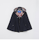 【取扱店舗限定】クレストブリッジチェックリバーポリウールケープコート