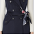 クレストブリッジチェックリバーポリウールジレ
