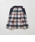 クレストブリッジチェックリバーポリウールジレ