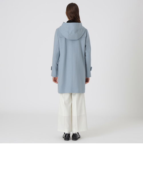 ブルーレーベルクレストブリッジ 新品ネイビー ツイルメルトンダッフルコート 38 ツイルメルトンダッフルコート｜ブルーレーベルブラックレーベル