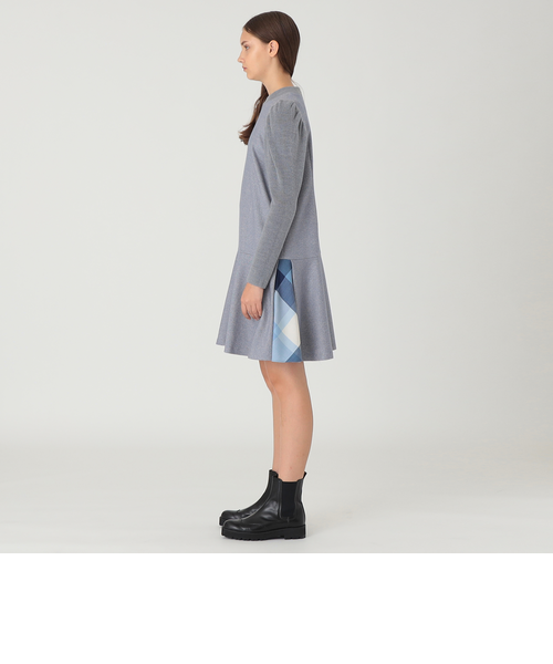 ツイードドッキングドレス｜ブルーレーベルブラックレーベルクレスト