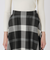 クレストブリッジチェックサキソニーフレアスカート
