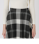 クレストブリッジチェックサキソニーフレアスカート