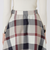 クレストブリッジチェックサキソニーフレアスカート
