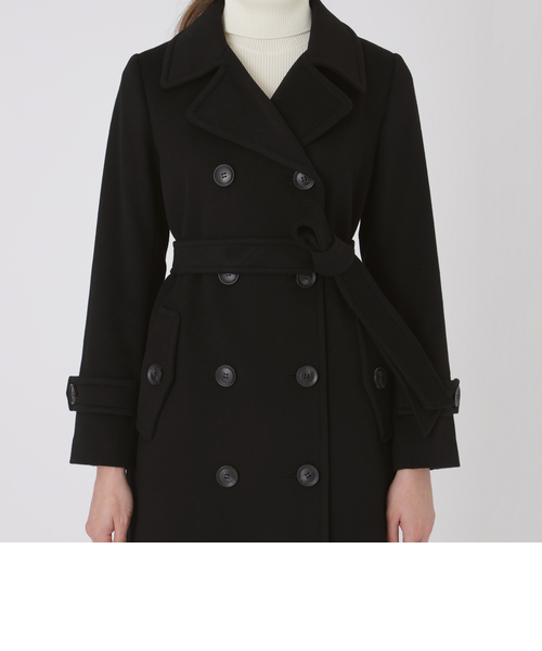 取扱店舗限定】カシミヤトレンチコート｜ブルーレーベルブラック