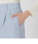 ウールブレンドサキソニーワイドパンツ