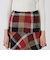 【取扱店舗限定】クレストブリッジチェックロービングツイードミニスカート