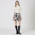 【取扱店舗限定】クレストブリッジチェックロービングツイードミニスカート