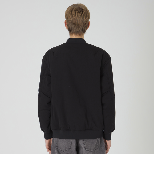 BLACK of BLACKs パデッドMA-1ジャケット｜ブルーレーベルブラック
