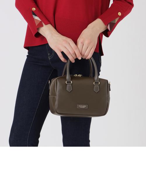 バーバリーブラックレーベル ミニボストンバッグ バーバリーブラックレーベル ミニボストンバッグ バーバリーブラック