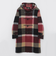 【10th ANNIVERSARY】エアリーメルトンクレストブリッジチェックダッフルコート
