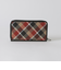 【一部店舗限定】クレストブリッジチェックラウンドジップウォレット