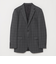 チャコールグレーマルチカラーチェックスーツ