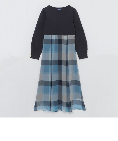 シフォンコンビドレス｜ブルーレーベルブラックレーベルクレスト