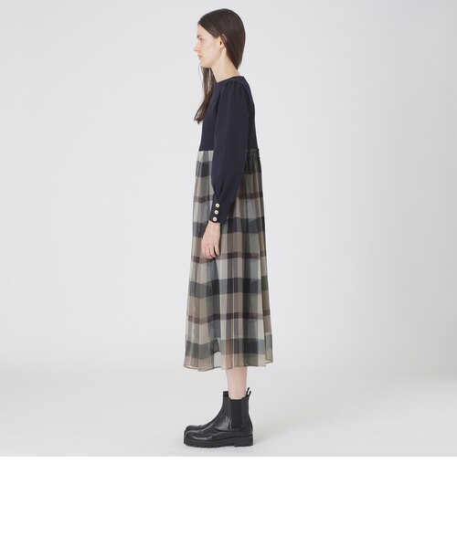 シフォンコンビドレス｜ブルーレーベルブラックレーベルクレスト
