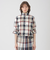 【店舗限定】クレストブリッジチェックコットンソロストレッチショートブルゾン