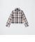 【店舗限定】クレストブリッジチェックコットンソロストレッチショートブルゾン