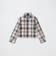 【店舗限定】クレストブリッジチェックコットンソロストレッチショートブルゾン