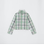 【店舗限定】クレストブリッジチェックコットンソロストレッチショートブルゾン
