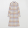 【取扱店舗限定】クレストブリッジチェックシャドードビーシャツドレス