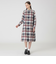 【取扱店舗限定】クレストブリッジチェックシャドードビーシャツドレス