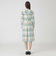 【取扱店舗限定】クレストブリッジチェックシャドードビーシャツドレス