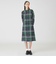 【取扱店舗限定】クレストブリッジチェックシャドードビーシャツドレス
