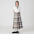 【店舗限定】クレストブリッジチェックライトツイルスカート