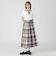 【店舗限定】クレストブリッジチェックライトツイルスカート