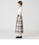 【店舗限定】クレストブリッジチェックライトツイルスカート