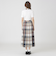【店舗限定】クレストブリッジチェックライトツイルスカート