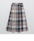 【店舗限定】クレストブリッジチェックライトツイルスカート