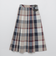 【店舗限定】クレストブリッジチェックライトツイルスカート