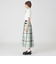 【店舗限定】クレストブリッジチェックライトツイルスカート