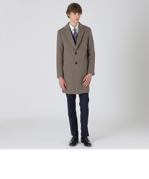 一部店舗限定】ウールビーバーチェスターコート｜ブルーレーベル