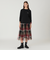 【一部店舗限定】クレストブリッジチェックチュールスカート