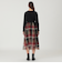 【一部店舗限定】クレストブリッジチェックチュールスカート