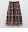 【一部店舗限定】クレストブリッジチェックチュールスカート