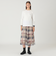 【一部店舗限定】クレストブリッジチェックチュールスカート