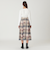 【一部店舗限定】クレストブリッジチェックチュールスカート