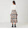 【一部店舗限定】クレストブリッジチェックチュールスカート