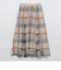 【一部店舗限定】クレストブリッジチェックチュールスカート