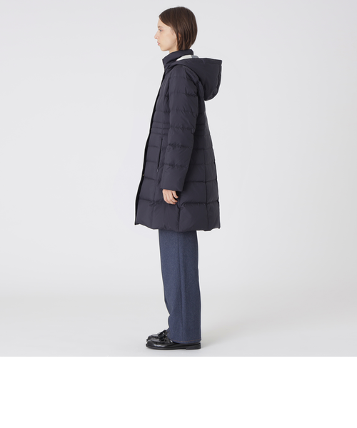 一部店舗限定】タフタロングダウンコート｜ブルーレーベルブラック