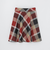 【一部店舗限定】クレストブリッジチェックフレアスカート
