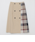 【一部店舗限定】サイロスパンツイルパーシャルチェックスカート
