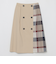 【一部店舗限定】サイロスパンツイルパーシャルチェックスカート