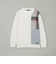 【一部店舗限定】パッチワーククレストブリッジチェックニット