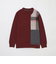 【一部店舗限定】パッチワーククレストブリッジチェックニット