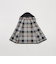 クレストブリッジチェックリバーシブルダンボールミディ丈コーディガン